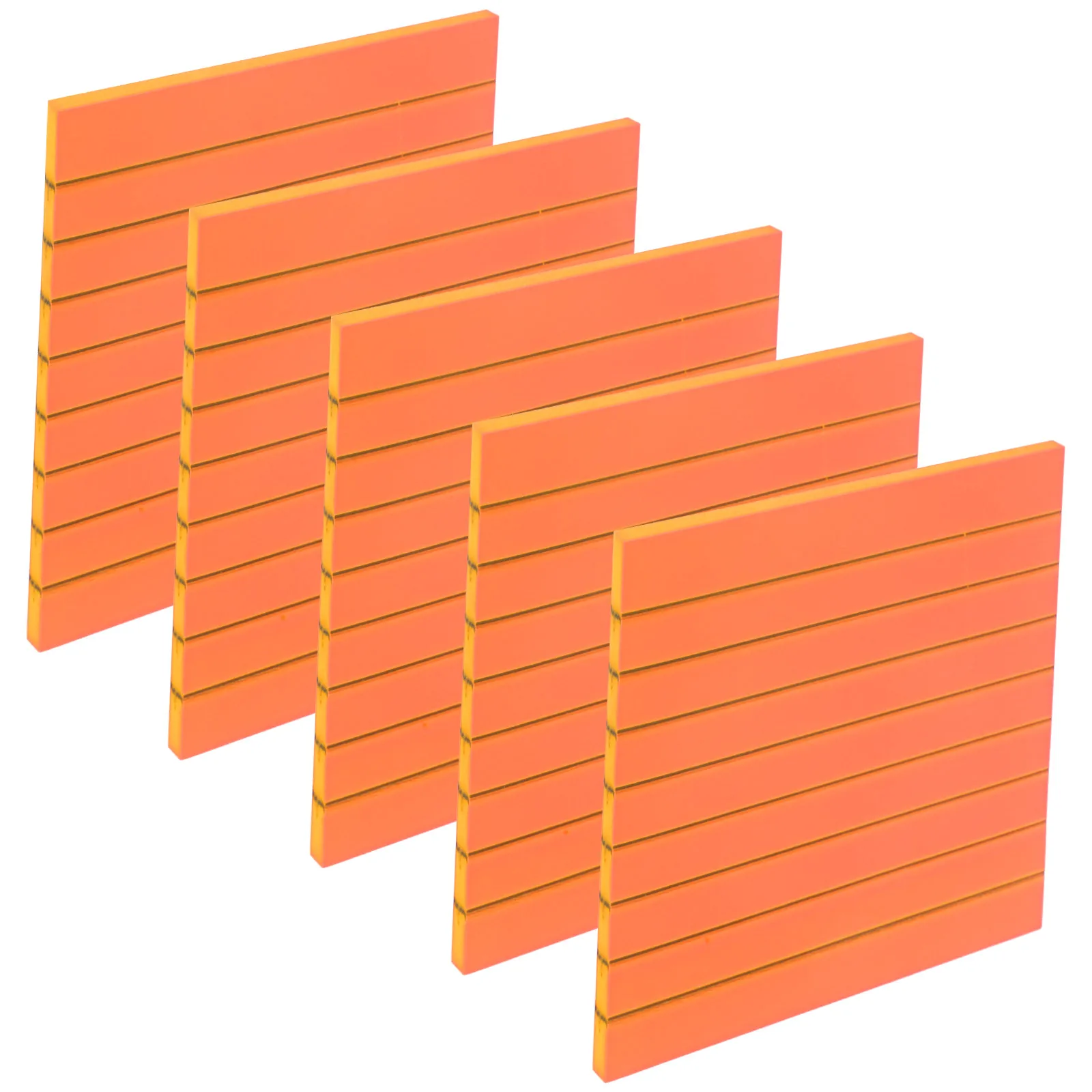 5Pcs Compact Memo Pads Exquisite Craftsmanship Practical Design to-Do Lists Diary Reminder Stickers Memo Pad Portable Note Pads