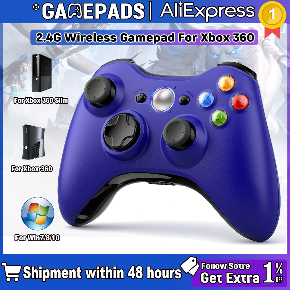 2.4G Xbox 360 Gamep…