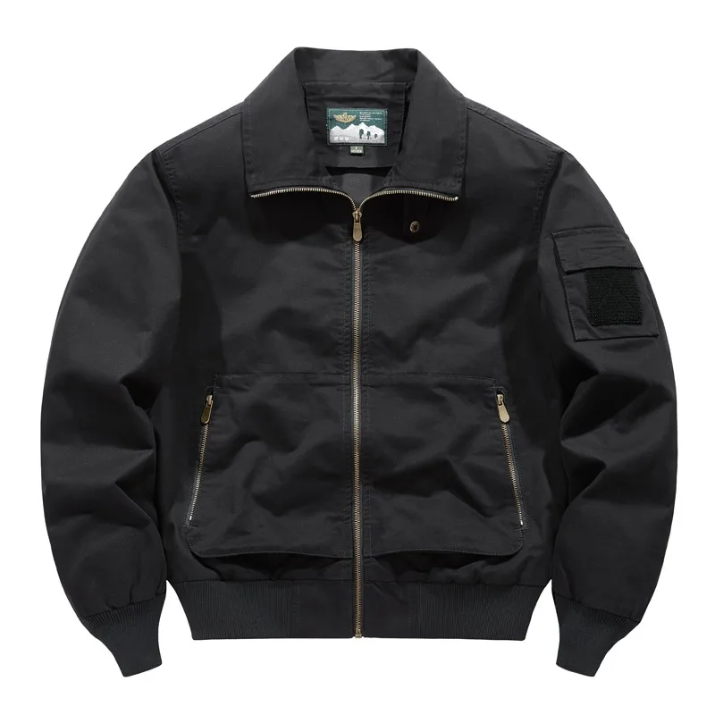 

Мужская джинсовая куртка, уличная теплая куртка, удобная универсальная модная ветрозащитная дышащая куртка для осени и весны, мужская куртка