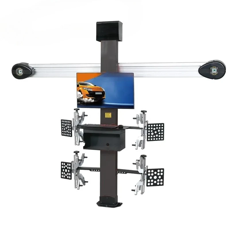 Popular Zhong Tai ZT-6 3D Wheel Alignment Machine Adjustable Car Steering Wheel Equipment LED Digital Display 220rpm