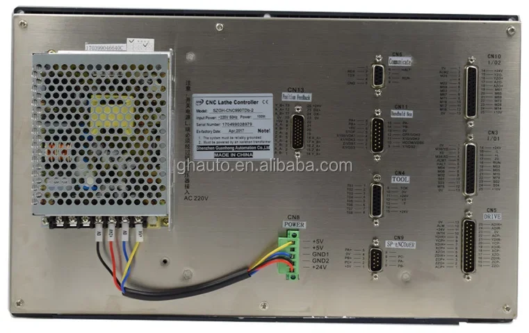 CNC controller Economic price SZGH 3 axis CNC Lathe and Turning Control System