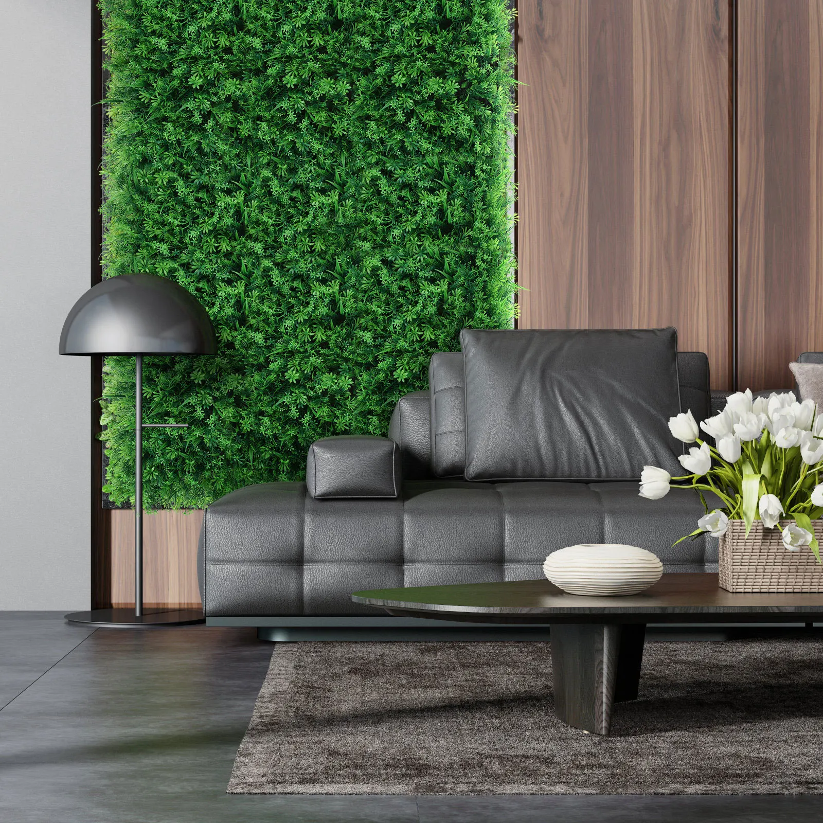 

1Pcs Artificial Plant Wall Fake Background Ornament High Quality Simulation Plant Decor Background Adornment