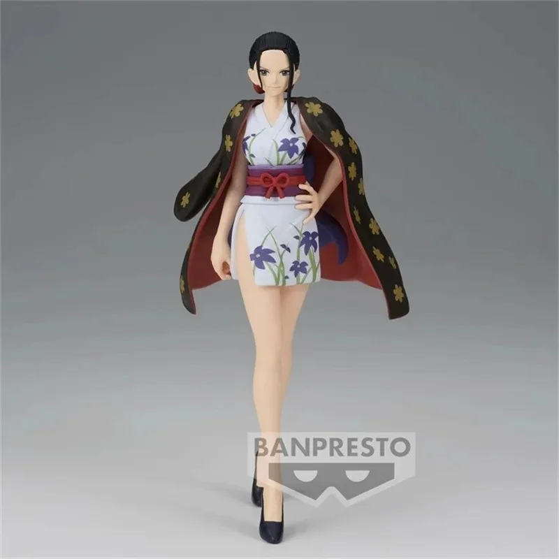 In Stock BANDAI BANPRESTO Original One Piece Nico Robin Wano Country Two Years Later Anime Figure PVC Toy Gift Model Collection