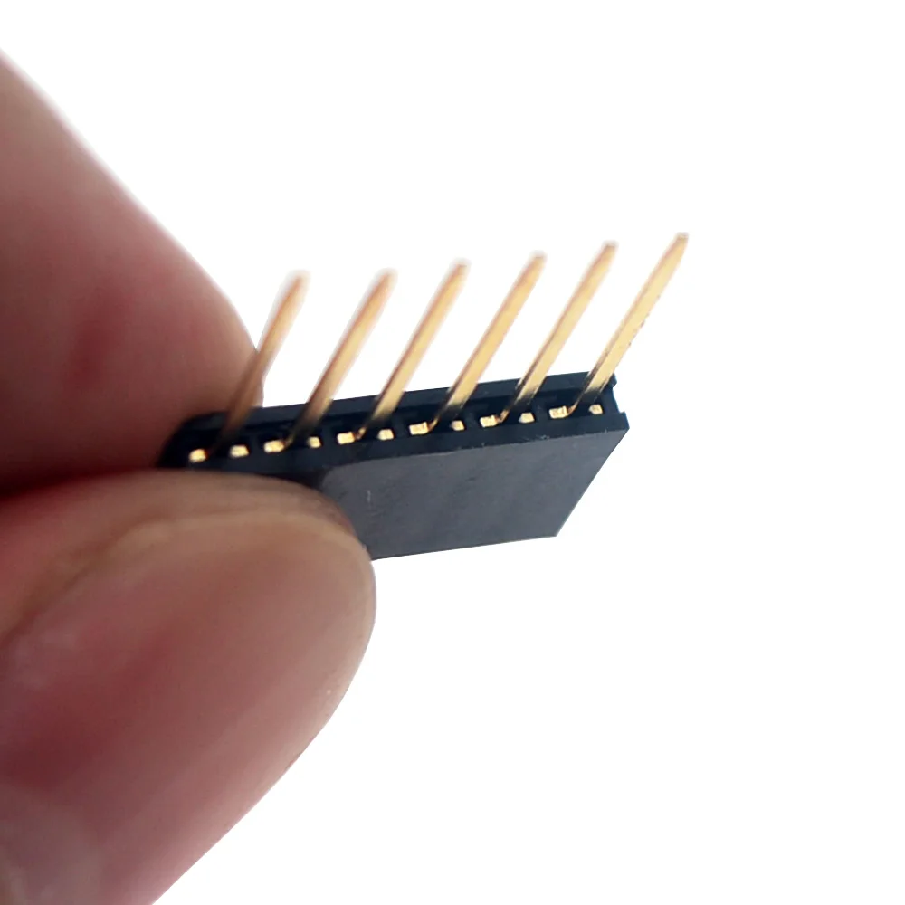 10pcs 6/8/10 Pin 2.54MM Stackable Long Legs Female Header For Arduino Shield Stlxy