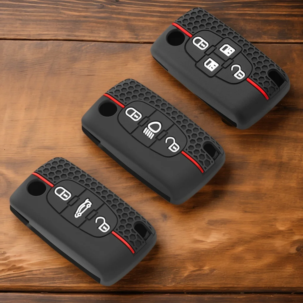 

Автомобильная сумка с 2/3/4 кнопками для Peugeot 207 307 308 407 607 807 для Citroen C2 C3 C4 C5 C6 Чехол с автоматическим дистанционным ключом