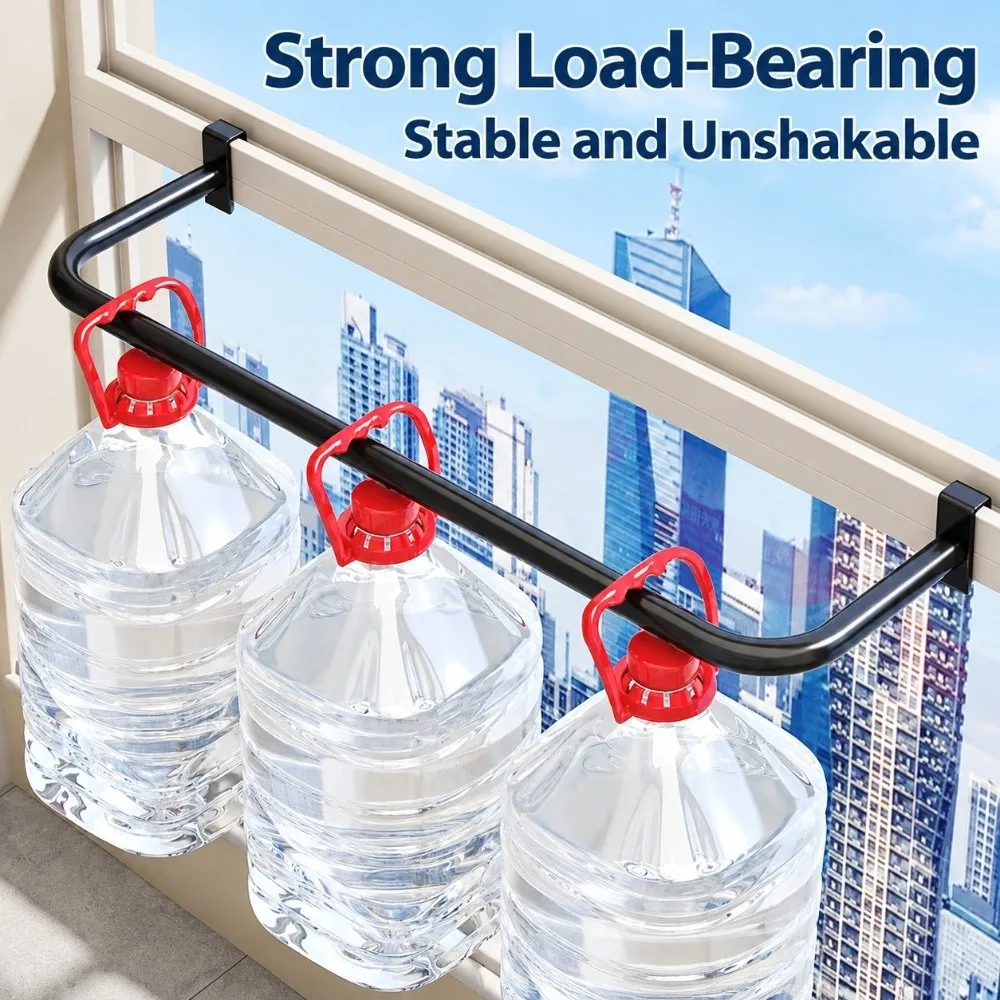 Sturdy Structure Hanging Storage Rack Reliable Load Bearing Space Saving Suspended Holder Flexible Storage Easy To Install