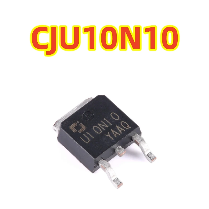 Original Genuine CJU10N10 TO-252-2L N-Channel 100V 9.6A Power MOSFET FET 100% brand new chip
