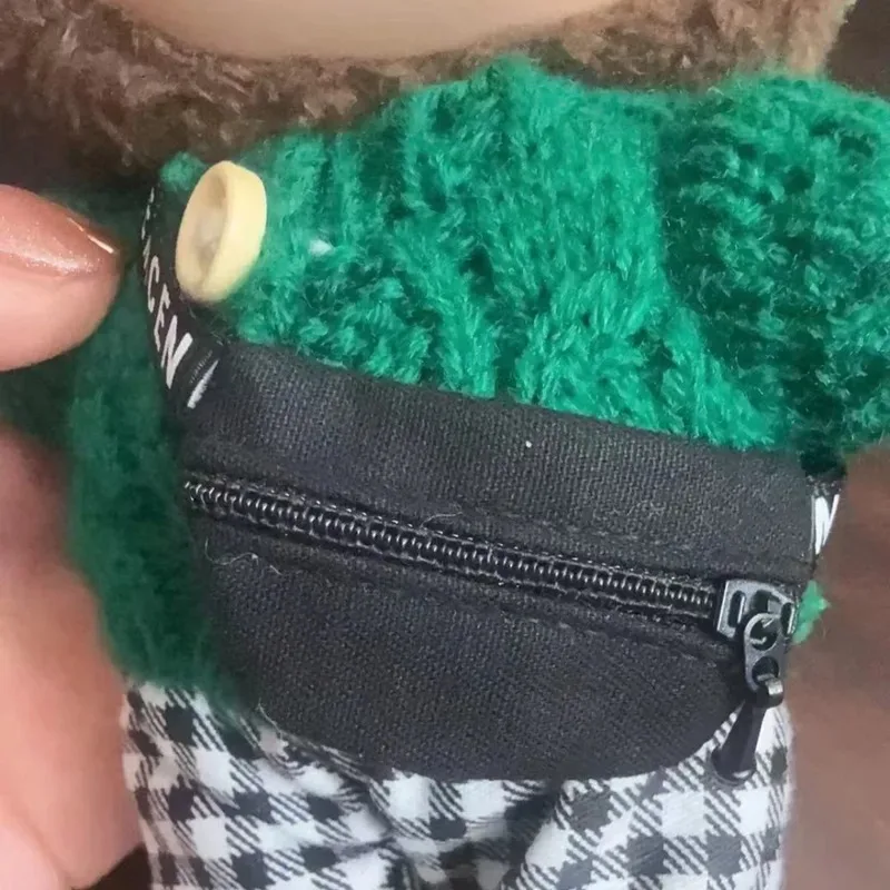 17 センチメートル V1 V2 クロスボディバッグかわいい 1/6 1/8 1/12 BJD 人形 DIY ウエストバッグかわいい 15 センチメートルアイドルぬいぐるみアクセサリーベルトバッグギフト