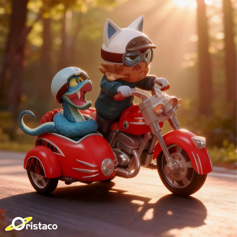 

Crazy Animal City 2, серия «Сумасшедший автомобиль», слепая коробка, периферия, модная игрушка ручной работы, украшение для офиса, гостиной, рабочего стола, подарок для девочки