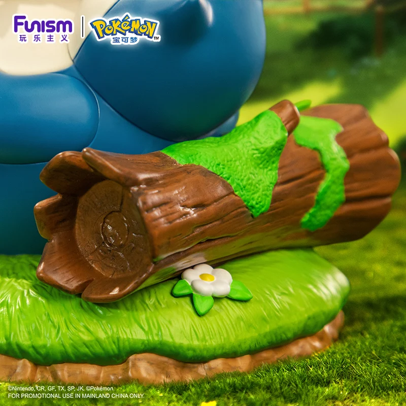 포켓몬 애니메이션 액션 피규어 Snorlax 및 Eevee 오리지널 홈 데스크탑 컬렉션 모델 장식품 휴일 선물 어린이 장난감