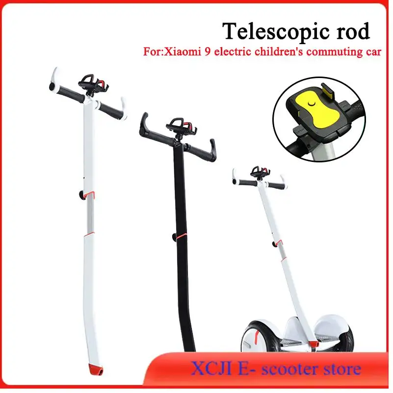 Pólo de extensão de mão, controle de alça, apertos de alumínio para xiaomi mini ninebot minipro, scooter de autoequilíbrio, hoverboard