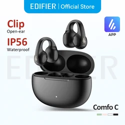 Edifier Comfo C Open-Ear Wireless Bluetooth Earbuds Clip-On Sports Headphones IP54 Sweatproof Bluetooth 5.4 Ear Clip Earphones