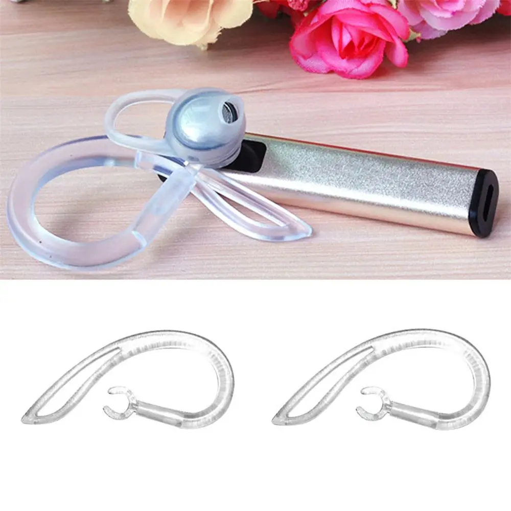 

Portable Silicone Transparent Headset Earphone Accessories Ear Hook Clip Earhook Loop Replacement