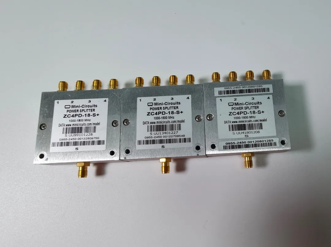 ZC4PD-18-S+ ZC4PD-18-2 MINI 1-1.8GHz SMA Mother RF Microwave One to Four Power Divider POWER SPLITTER