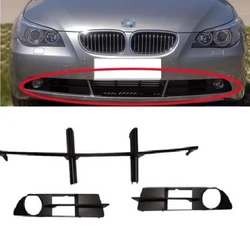 Front bumper grille fog lamp cover For BMW E60 E61 520 523 530 525 528 2004-2007