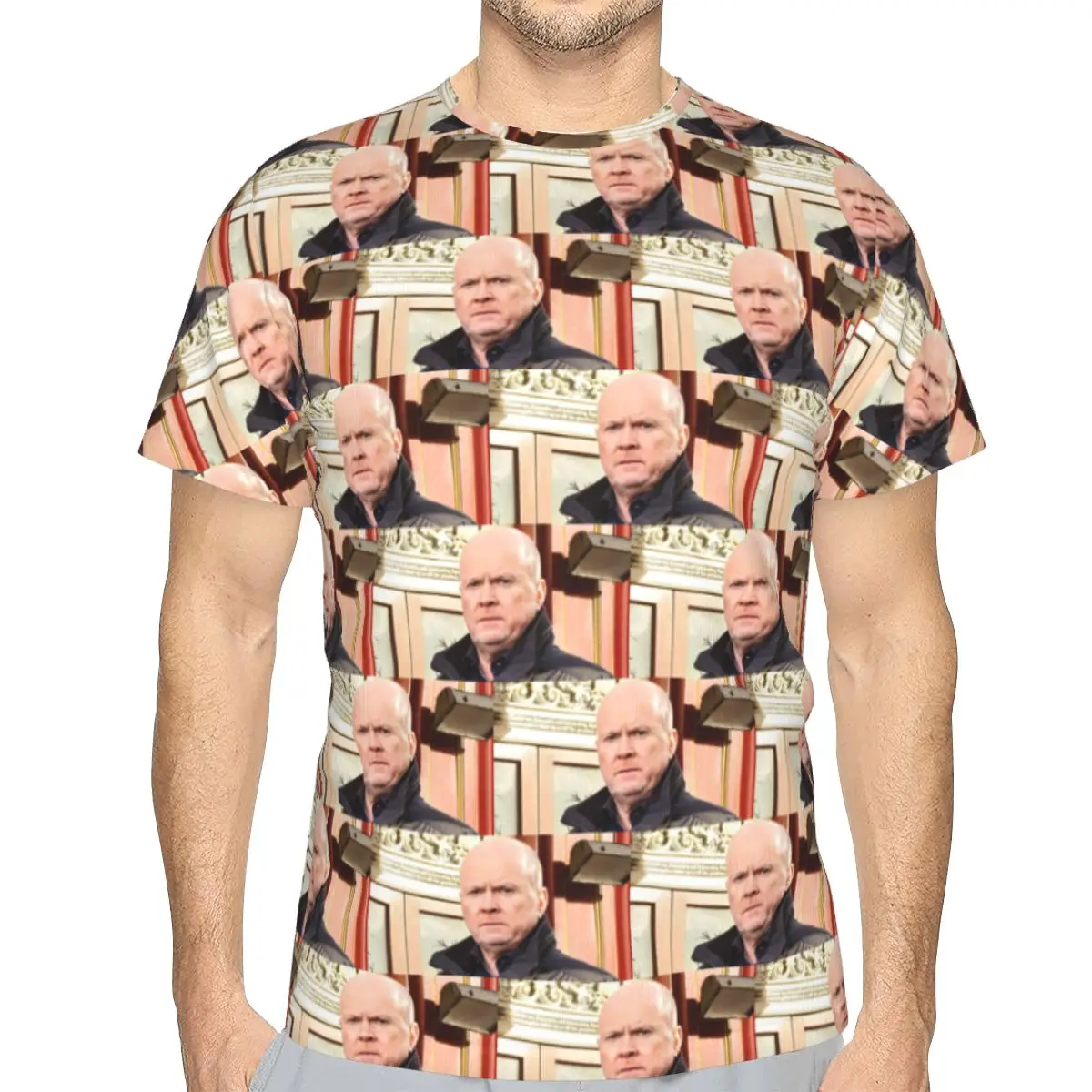 Phil Mitchell Eastenders And British TV Icon (Steve McFadden) 100% Cotton T-Shirt Men'sClassic T Shirts Men O-Neck Short Sleeve