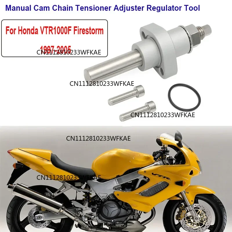 For Honda VTR1000F Firestorm 1997-2005 Motorbike Accessories Motorcycle Manual Cam Chain Tensioner Adjuster Regulator Tool