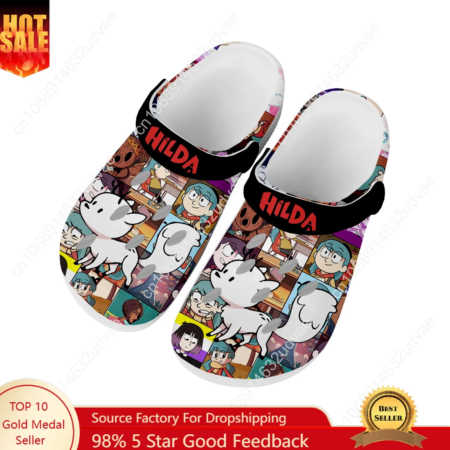Hilda Twig Water Shoes Mens Womens High Quality Fashion Home Garden Clogs Customizd Sandals Beach Breathable Hole Slippers