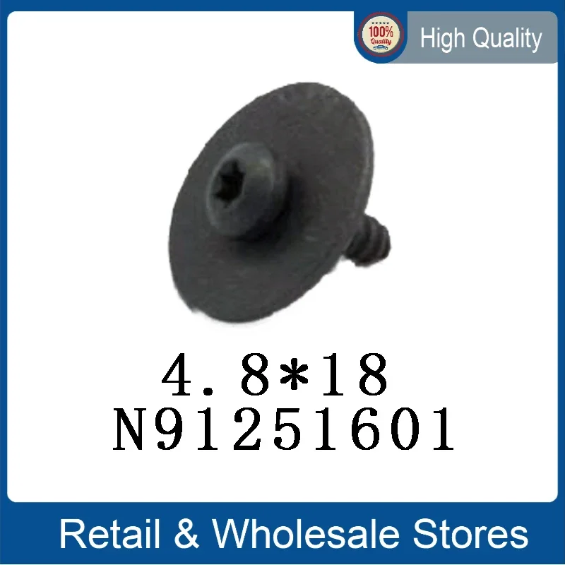 4.8X18mm N91251601  Inner 6-point round head/half round head tapping screws bolt FOR VW ID4 A4 S4 Avan A5 S5 cabr RS5 Coupe RS4