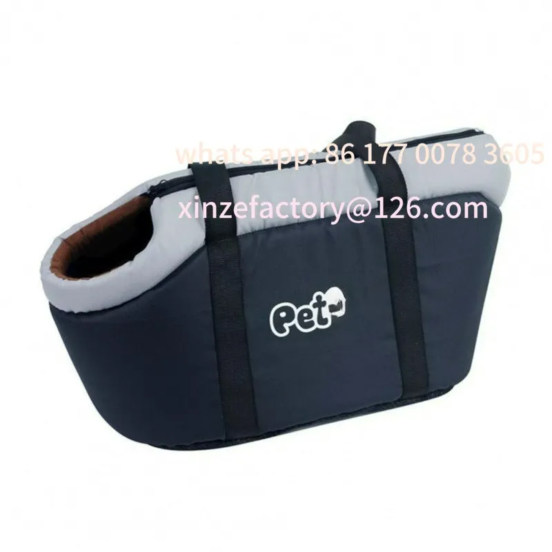 

Customizable Pet Bag Soft-Sided Adjustable Fabric Interior Pad Carrier