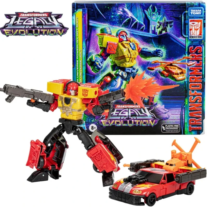 Takara Tomy Hasbro Transformers Legacy Evolution Armada Powerlinx Hot Shot Jolt SDCC Action Figure Model Ornaments Hobbies Toys