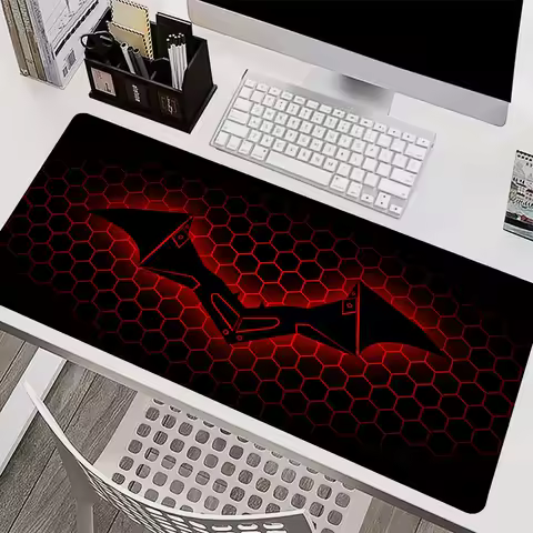 Super Hero Batmans Gaming Mouse Pad Laptop Accessories Game Cabinet Keyboard Mousepad PC Anime Table Mat Cartoon 900x400 Carpet