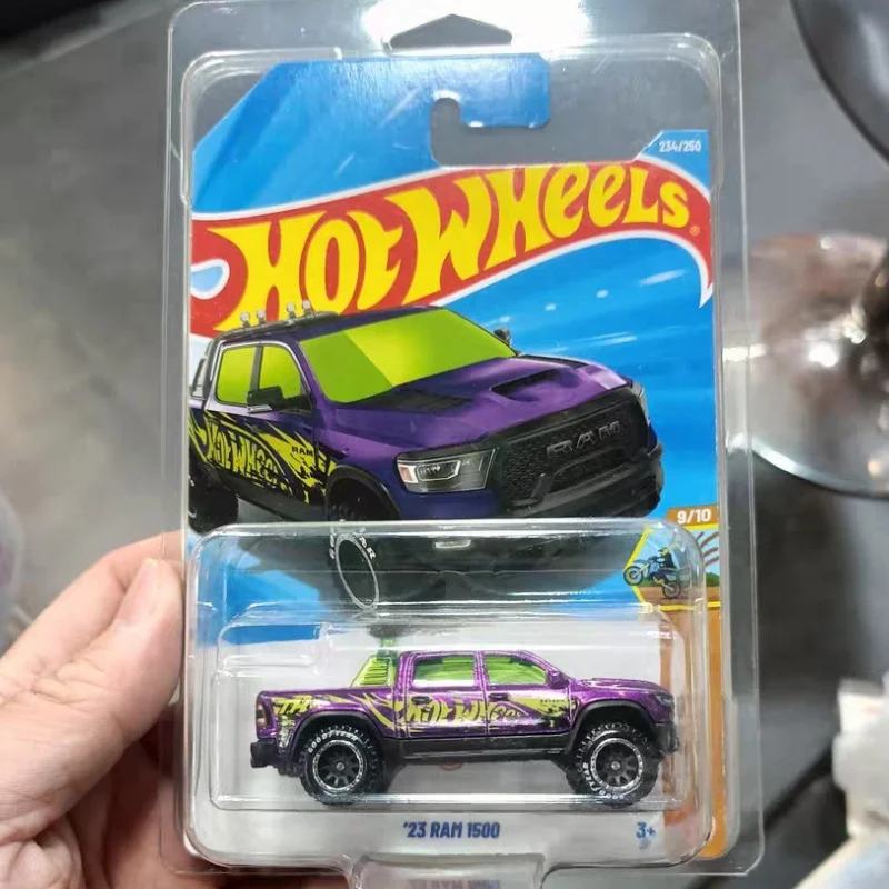 New Authentic Stock Hot Wheels Super Treasure Hunt 2026 N Case Dodge Ram 1500 Pickup Truck Purple Toy Car Model Surprise Gift