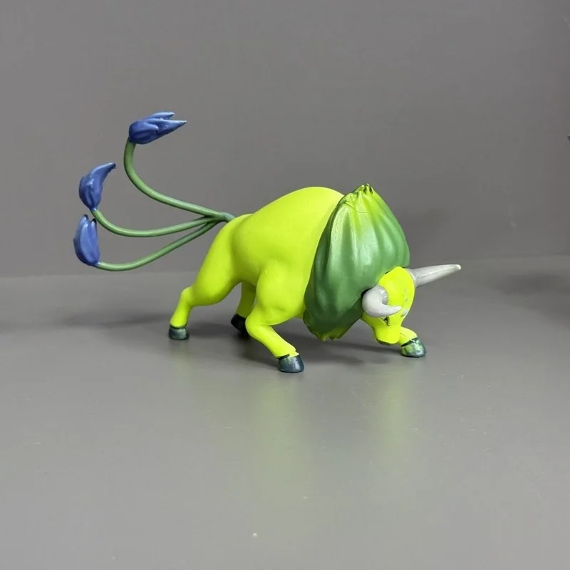 البوكيمون توروس تمثال عمل أرقام بولي كلوريد الفينيل تمثال سطح المكتب زخرفة جمع نموذج اللعب الهدايا لمحبي