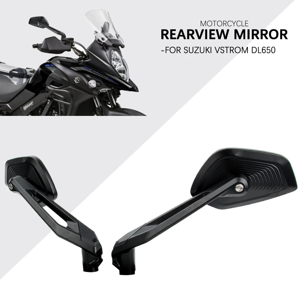 Motorcycle Rearview Mirrors For SUZUKI DL650 V-Strom DL 650 DL1000 Accessories Side Rear View Mirror Spare PartsVStrom DL 1000