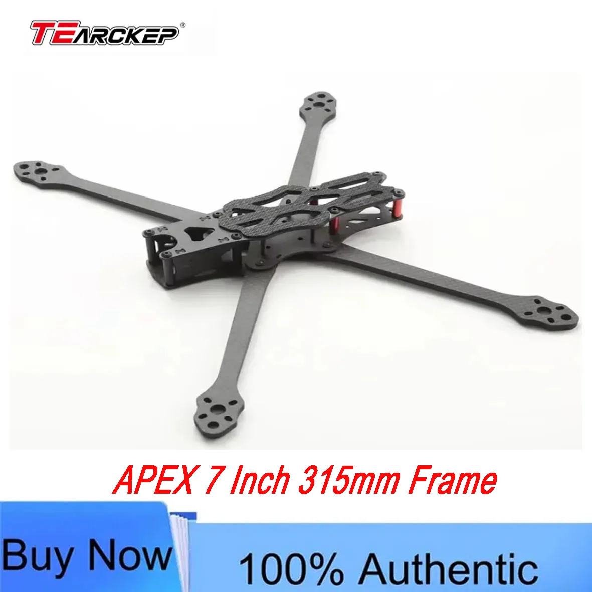 APEX 7 Inch 315mm Carbon Fiber Quadcopter Frame Kit - 5.5mm Thick Arm for FPV Freestyle & RC Racing Drone DIY Build