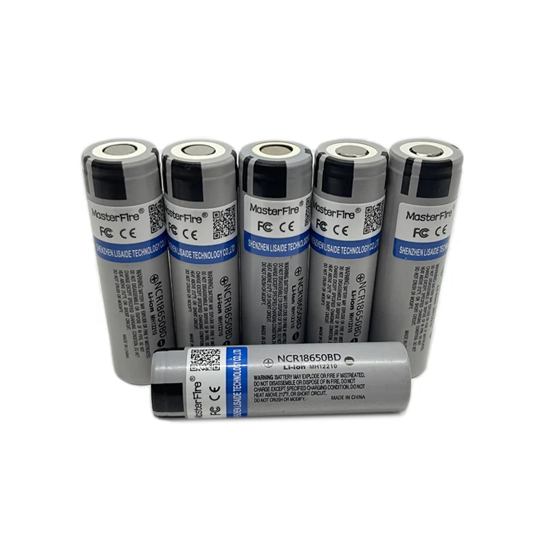 

MasterFire 18pcs/lot Original 18650 battery high drain NCR18650BD 3.7V 3200mAh batteries cell 10A discharge for Panasonic,E-cigs