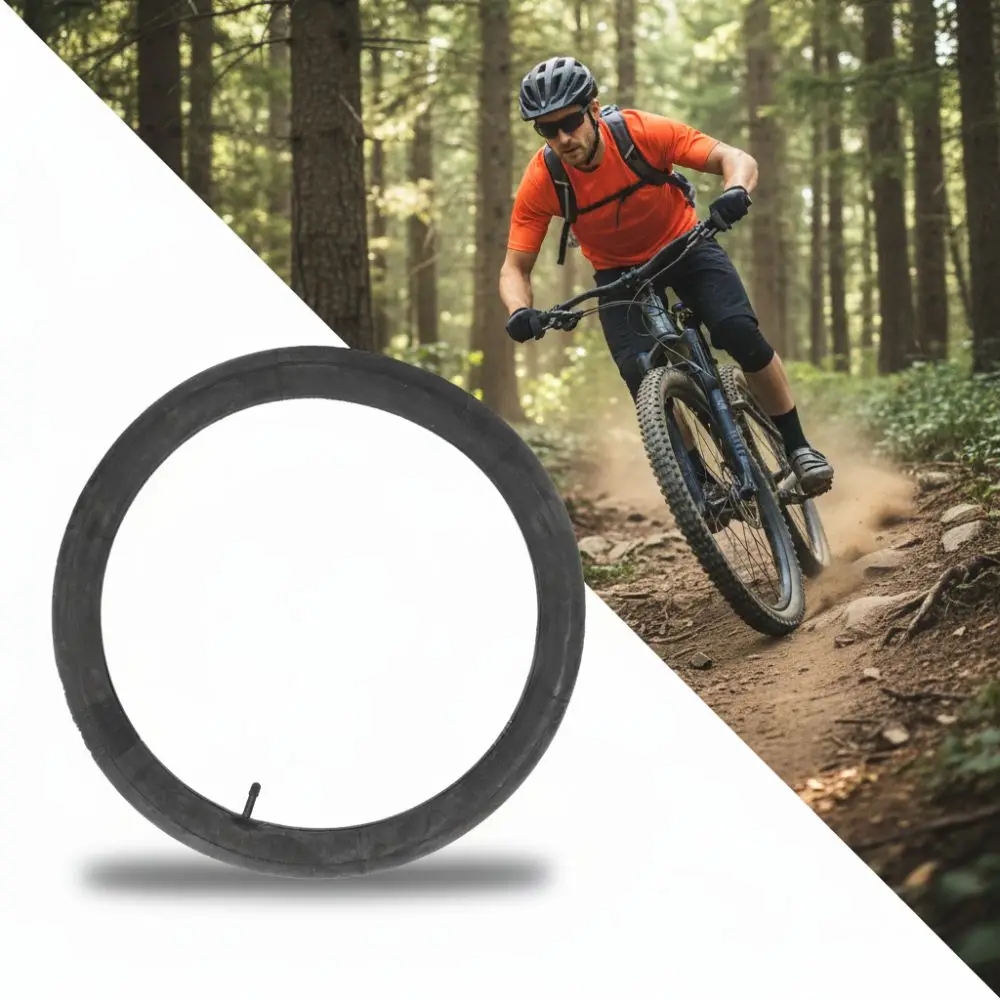 

2 Pack 20x3.0 Fat Bicycle Tube Schrader Valve Butyl Rubber Bike Inner Tube Heavy-Duty 33mm for Schrader Valve Fat Tire Tubes