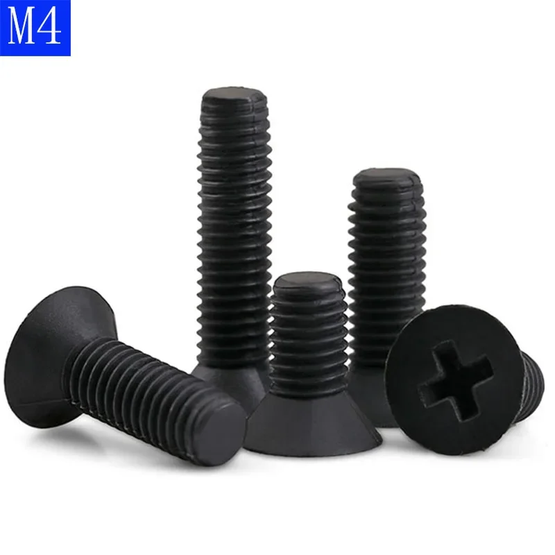 M4 X 0.7 Black Nylo…