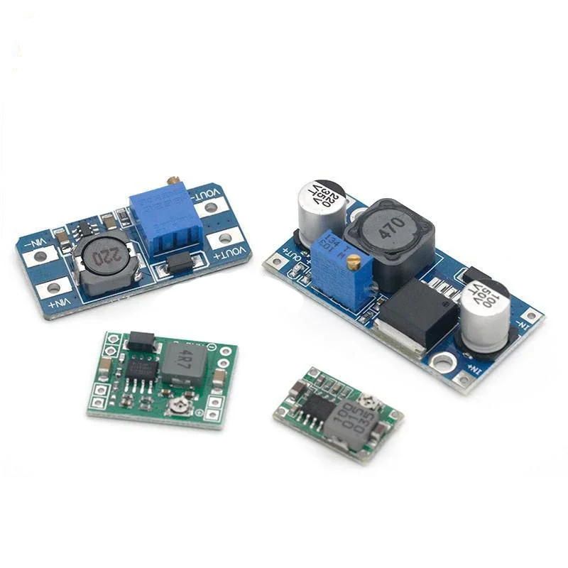 DC-DC Voltage stabilized power supply module Adjustable boost& buck voltage regulator module LM2596S-ADJ MT3608 MP1584EN