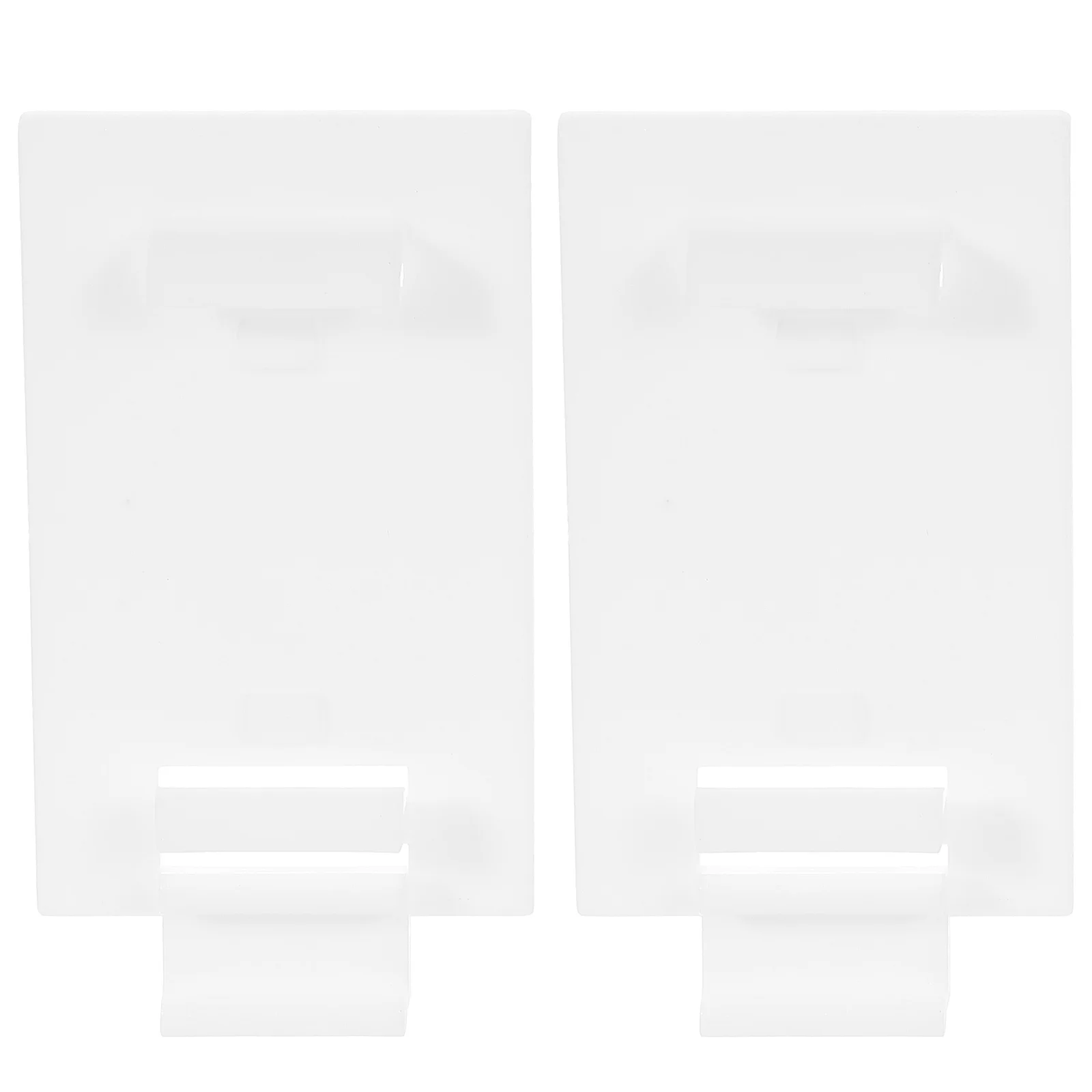 2 مجموعة تركيبات الستائر لا اللكم جبل نافذة الظل بين قوسين ل مطوي الستائر لاصق السنانير الأسطوانة أعمى الملحقات #1