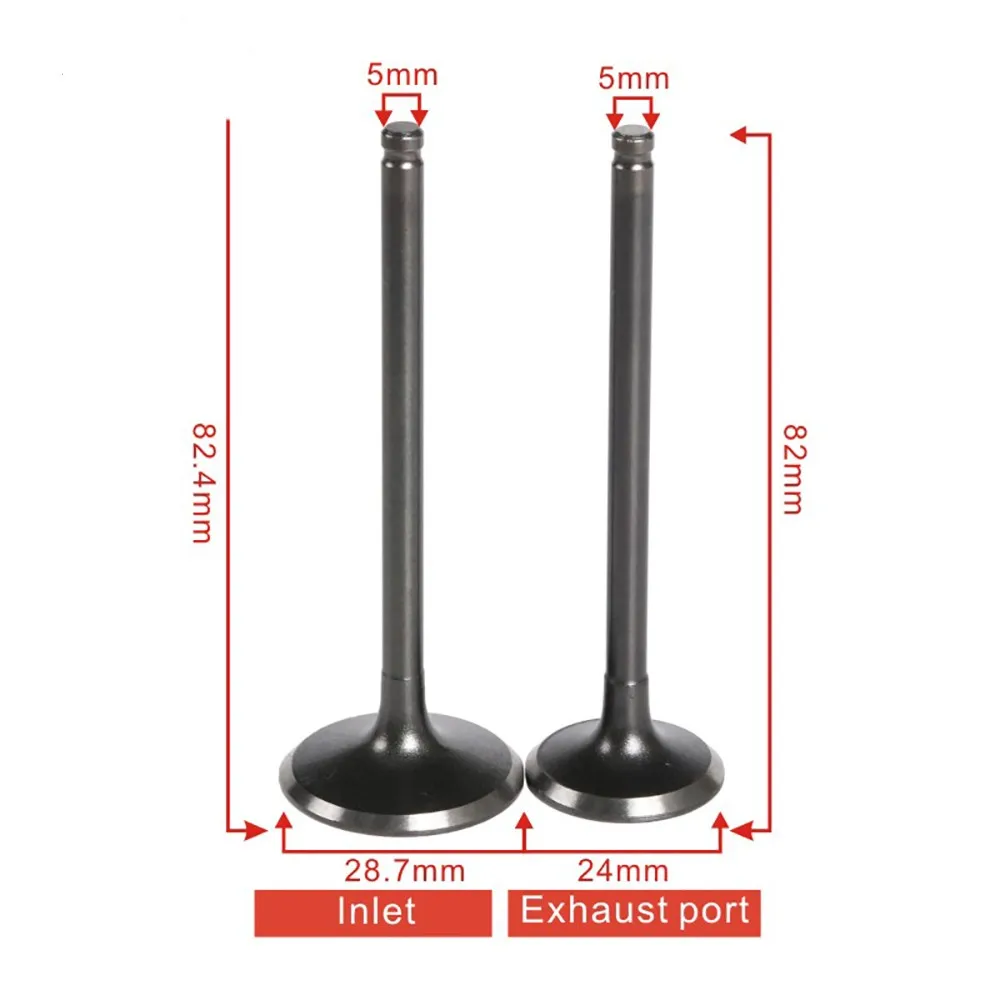 Motorcycle Engine Input Output Intake Exhaust Valve Kit For Yamaha TT-R250 TTR250 TTR 250 TT-R 250 1993-2002