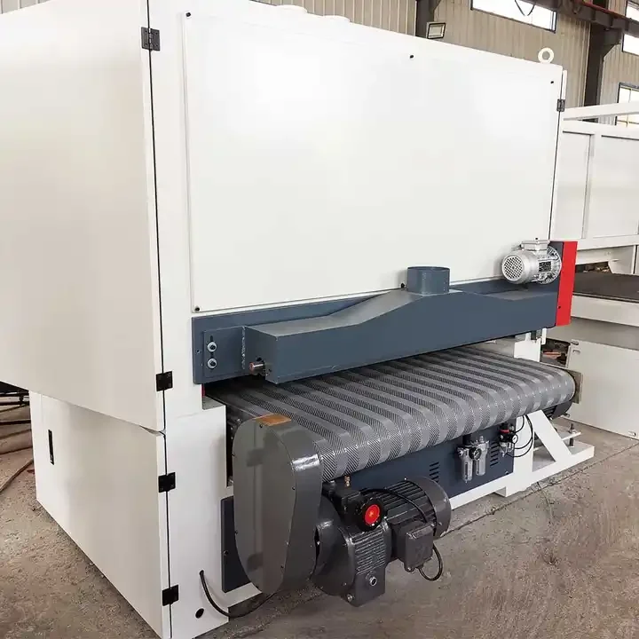 Table Wood Automatic Cnc Double Side Belt Sanding Machine Multifunctional Wood Planer
