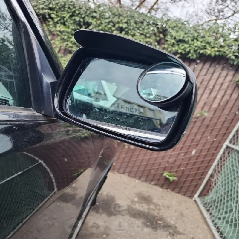 Rain Brow Reversing Mirror All-in-One 2-in-1 Car Blind Zone Assist Mirror 360 ° Reversing Rear View Mirror Rain Shield