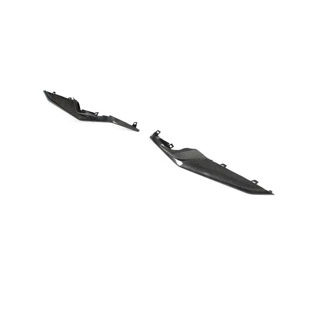 

Suitable for Chevrolet Corvette C8 Z06 carbon fiber front bumper fins