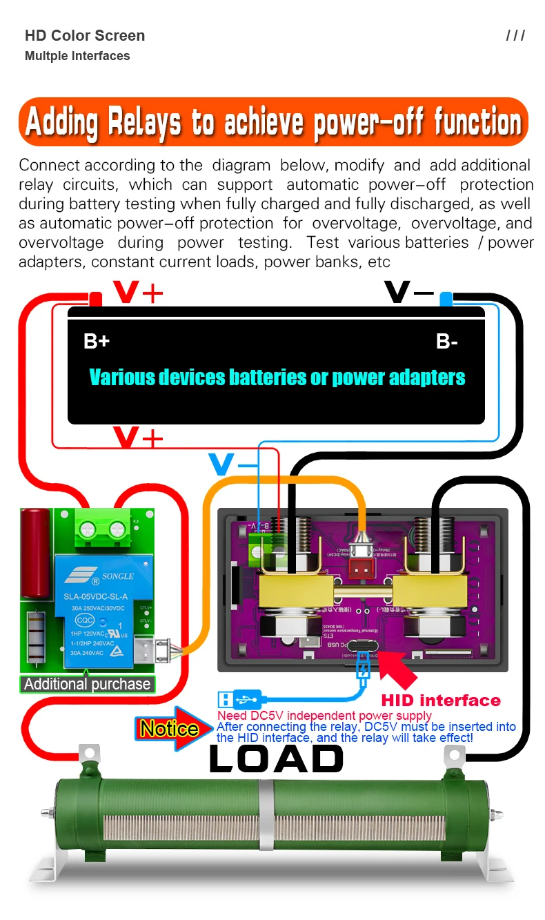 Imagem -03 - Tuya Wifi Inteligente Testador de Detecção de Capacidade da Bateria de Lítio dc Display Digital Tensão Atual Coulomb Medidor de Energia Dt20w dc 0420v