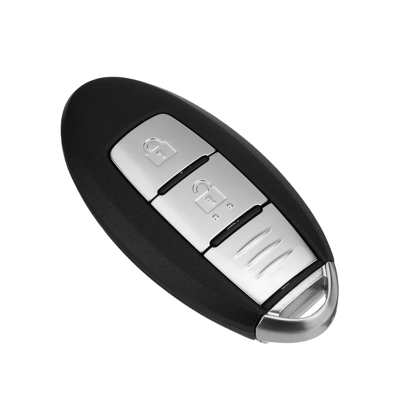 2 Button Car Key Remote Smart Key Fob Case J458 For NISSAN Qashqai X-Trail 433MHZ 46 Chip PI970 Battery