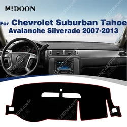 Car Dashboard Cover For Chevrolet Suburban Tahoe Avalanche Silverado GMC Yukon Sierra 2007-2013 08 09 10 11 12 Dash Mat Carpets