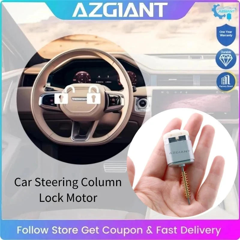 

AZGIANT Car Electric Steering Lock Motor FC-280 12V DC Quiet Operation Accessories Auto for 2003-2008 Nissan Maxima A34