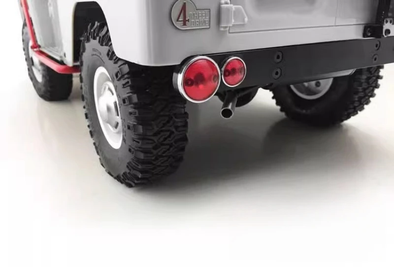 RC4WD FJ40. rc4wd gelande2 cruiser. Scale 1/10 metal exhaust pipe. rc4wd g2 fj40 upgrade part. RC Car toys