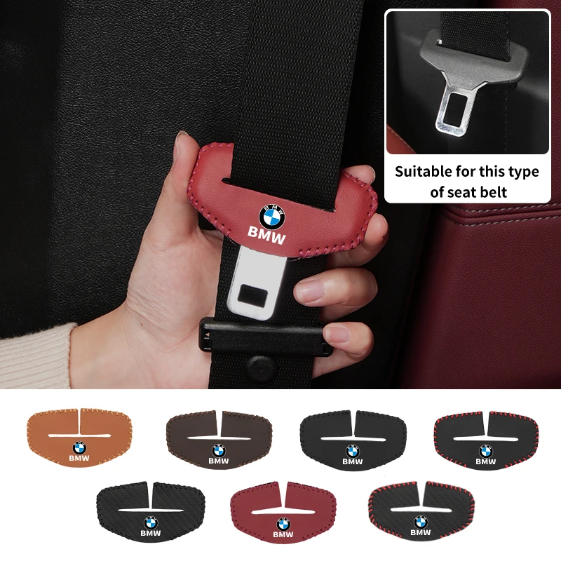 5pcs Car Seat Belt Buckle Cover Protector Auto Styling Accessory For BMW G60 G30 G20 E46 E90 E60 F10 F30 F20 F40 E39 E36 E87 E70