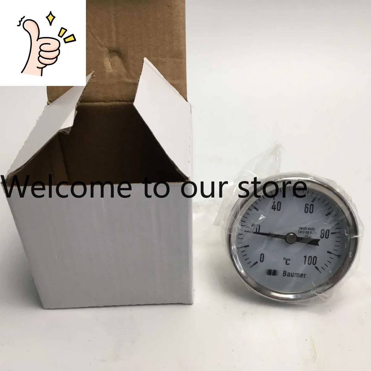 

Термометр Baomeng 0-100 для осевого железобетонного строительного оборудования, аксессуары для защитных машин, оригинальный и подлинный, в наличии