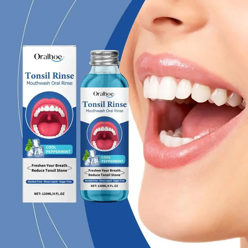 

1Pcs Oral Fresh Mouthwash Remove Mouth Odor Reduce Stone Lasting Fresh Alcohol-Free Oral Hygiene Cleaning Peppermint Mouthwash