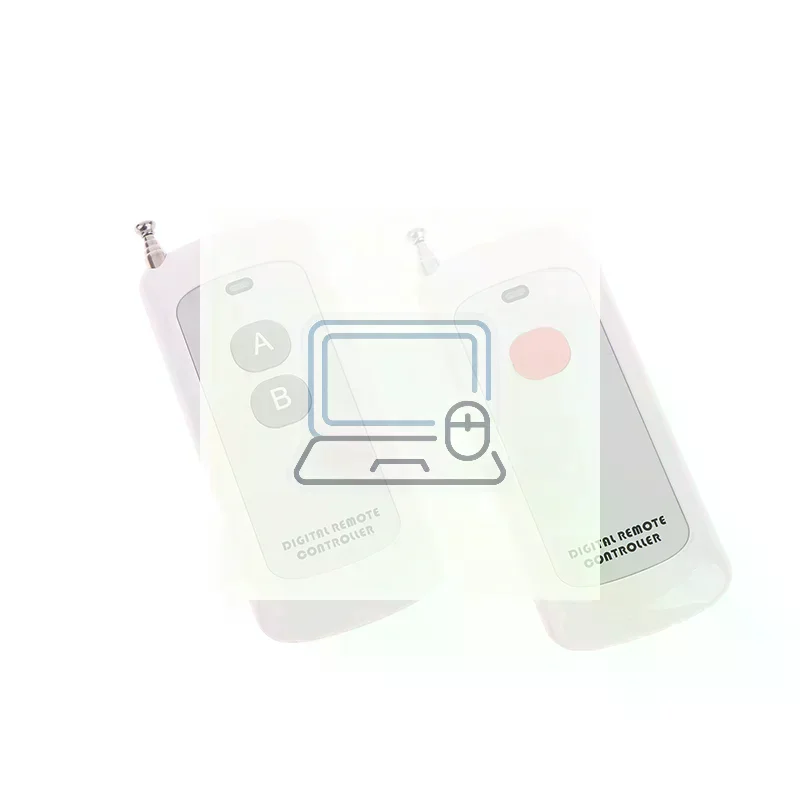 EV1527 433MHZ High-power Remote Controller 1000m 1/2 Button Learn Code Garage Gate Door Opener Remote Control Switch 12V