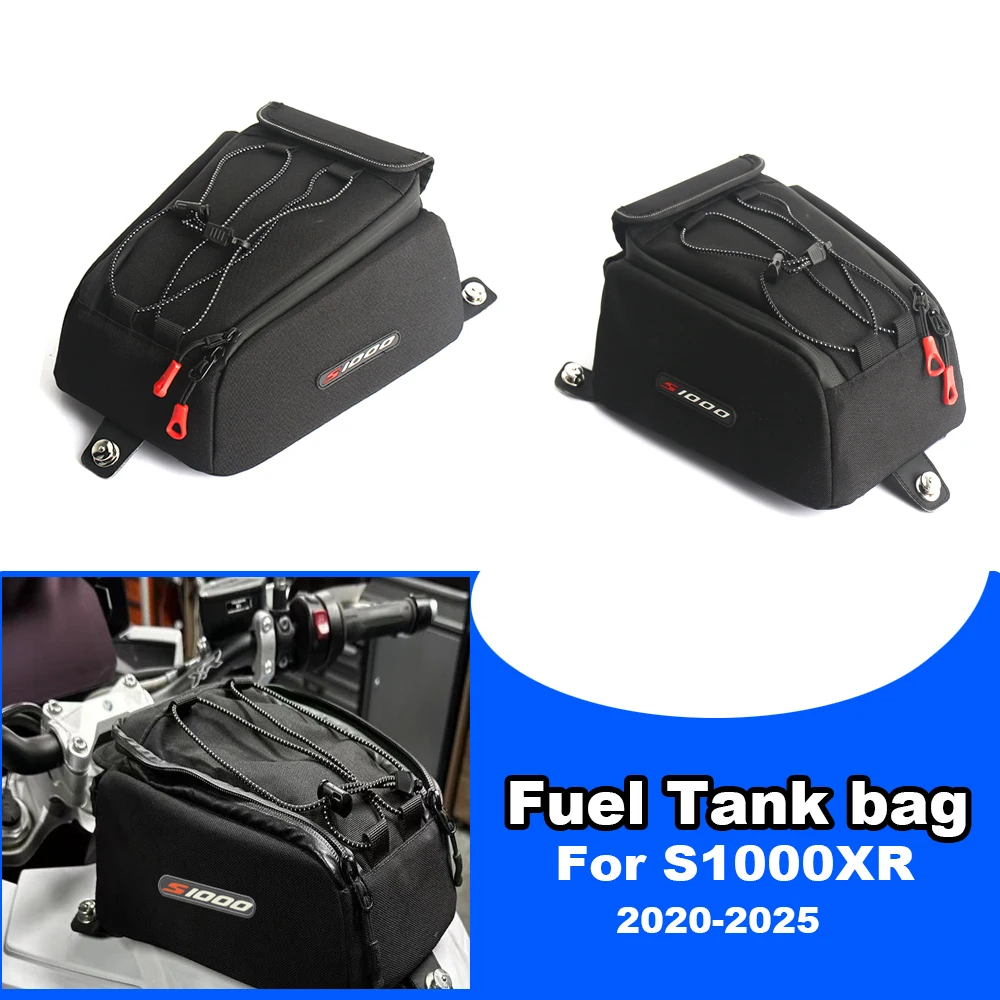 

For BMW S1000XR S1000 XR 2020-2025 New Motorcycle accessories Tank Bag Motorbike Oil Fuel Tank storage Bag black kit