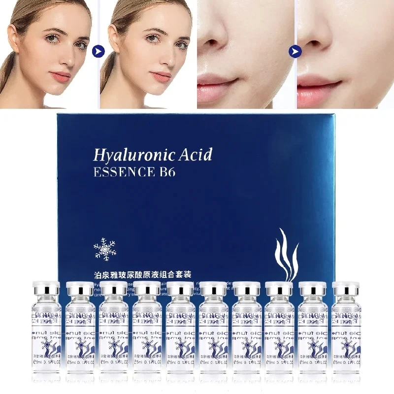 Anti-aging Hyaluronic Acid Essence Facial Moisturizing Ampoule Serum Deep Nourishing Collagen Repair Skin Barrier Essence Liquid